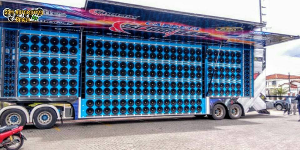Carreta Som Car com 200 Alto Falantes Eros Hammer 7k | Maior Som Automotivo do Mundo 24 carreta som car eros hammer