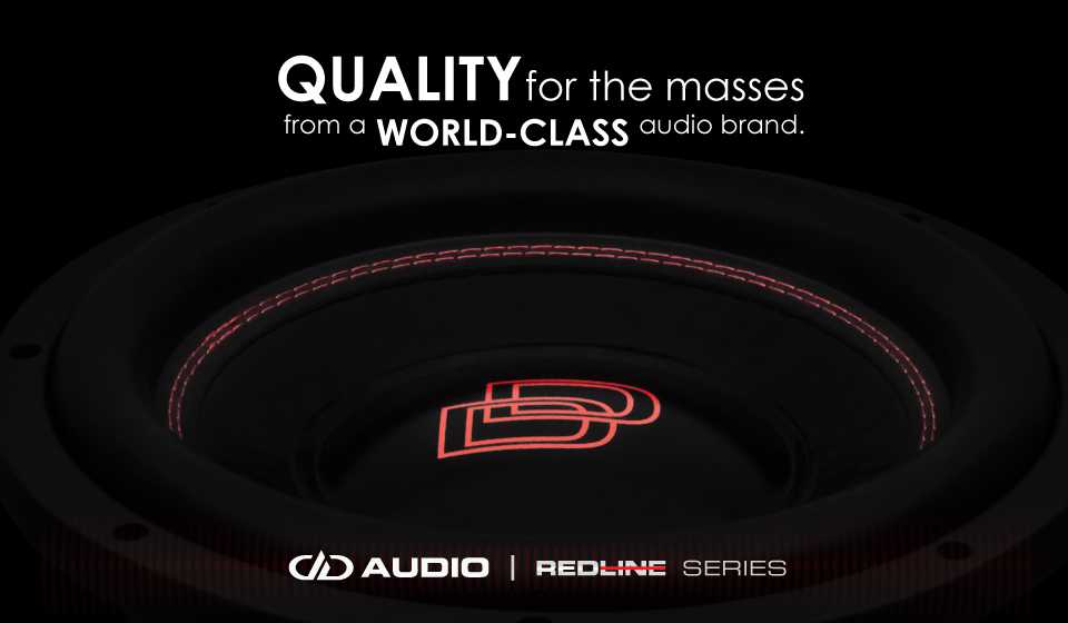Subwoofer DD Red Line | High End 3