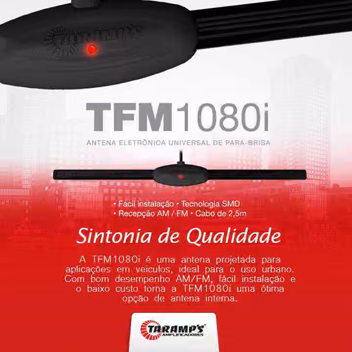 Antena Taramps TFM 1080i 1